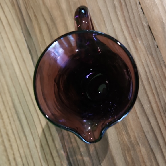 Rainbow glass mini pitcher - Picture 2 of 4